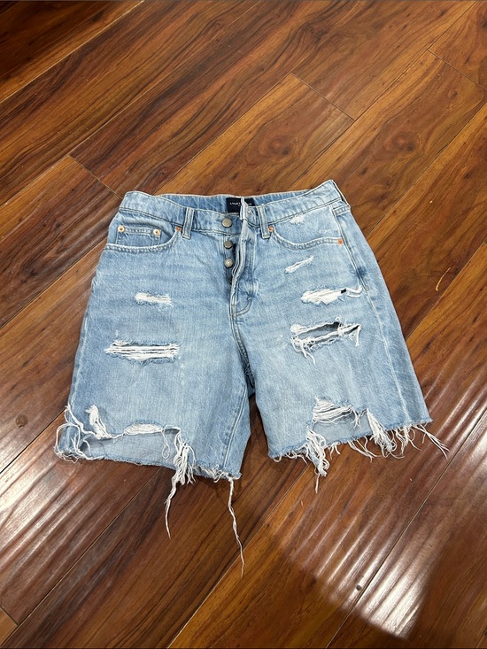 Lucky Brand Pants - Lucky Brand Light Blue Distressed Denim Cutoff Shorts, 6/28 shorts